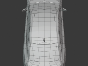 lexus es300 low poly 3D Modell