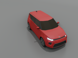 collection of 20 low poly cars s Modello 3D