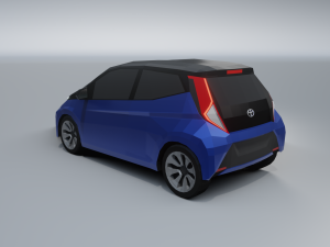 toyota cars pack low poly s 3D Model