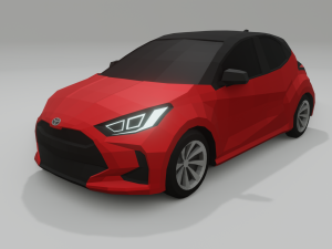 toyota cars pack low poly s 3D Model