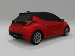 toyota cars pack low poly s 3D Model