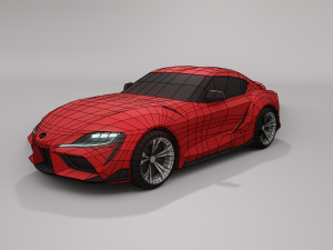 toyota cars pack low poly s 3D Model