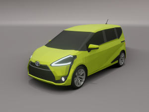 toyota cars pack low poly s 3D Model