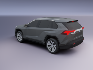 toyota cars pack low poly s 3D Model