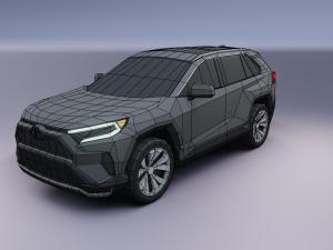 toyota cars pack low poly s 3D Model
