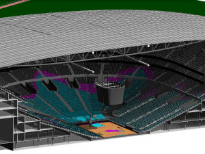 sport arena 3D मॉडल