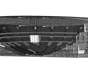 sport arena 3D मॉडल
