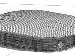sport arena 3D मॉडल