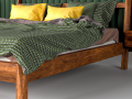 PBR Bed 3D Model