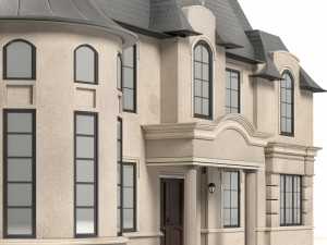 french house Modello 3D