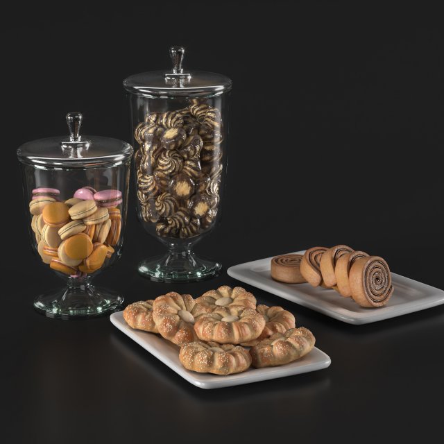 pastry Modelo 3D .c4d .max .obj .3ds .fbx .stl .blend 