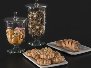 pasticceria Modello 3D