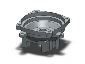 engine front cover 3D Model