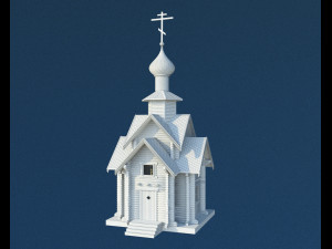 Wooden chapel 3D 打印模型