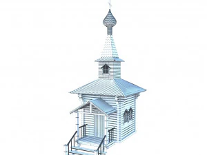 Chapel 3D Print Model