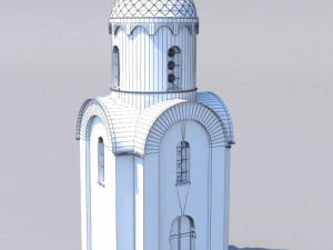 Pskov'daki Olginskaya Şapeli 3D Baskı Modeli