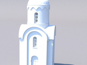 Olginskaya chapel in pskov 3D Print Model