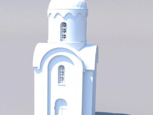 Olginskaya chapel in pskov 3D Print Model