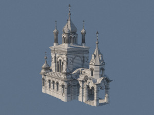 Foros church 3D Print Model