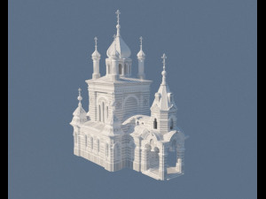 Foros church Model do druku 3D