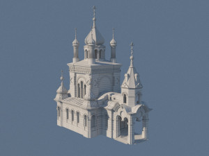 Foros church Model do druku 3D