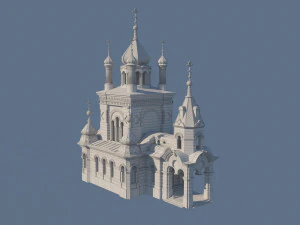 Foros church 3D Print Model