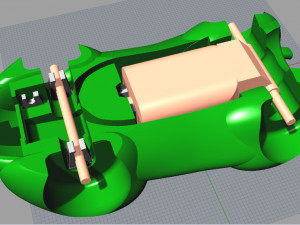 scalextric racer 3D-printmodel