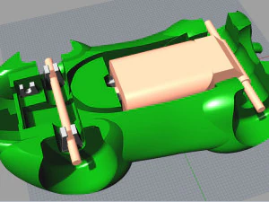 scalextric racer 3D Print Model