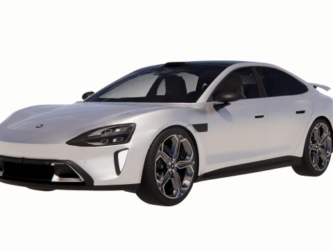 XIAOMI SU7 Modèle 3D