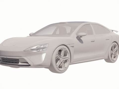 XIAOMI SU7 3D Model