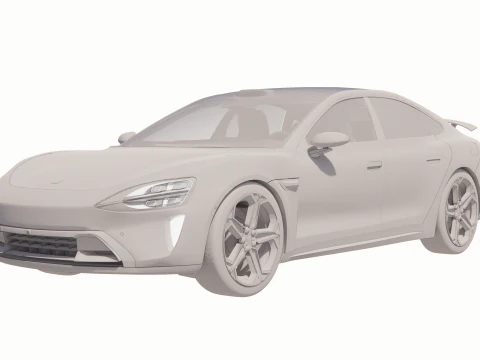 XIAOMI SU7 3D Model