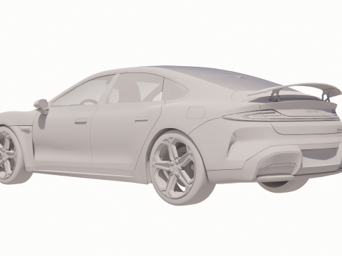 XIAOMI SU7 3D Model