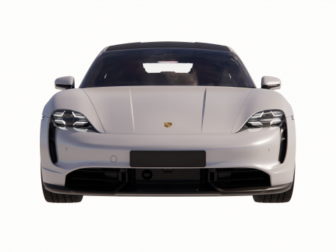 Porsche Taycan Turbo S 2023 Modello 3D