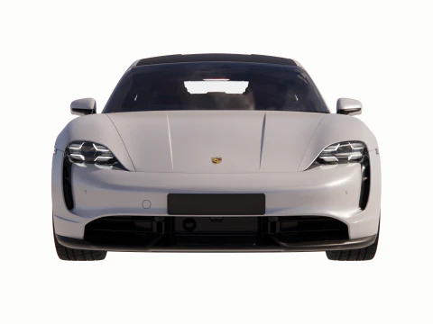 Porsche Taycan Turbo S 2023 3D Model