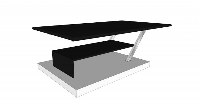 center table 3D 模型 .c4d .max .obj .3ds .fbx .stl .blend 