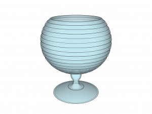 cup glass Model 3D