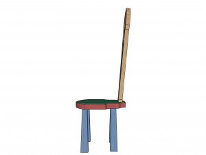 decorating chair Modello 3D