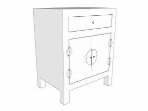 bathroom furniture 3D Model