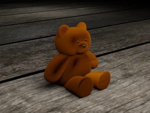 плюшевий ведмедик 3D Модель