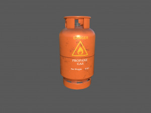 gas tank propane 3D Model