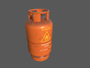 gas tank propane 3D Model