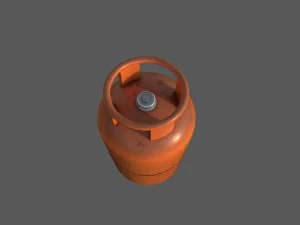 gas tank propane 3D Model