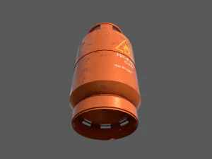 gas tank propane 3D Model