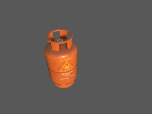 gas tank propane 3D Model