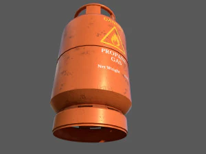 gas tank propane 3D Model