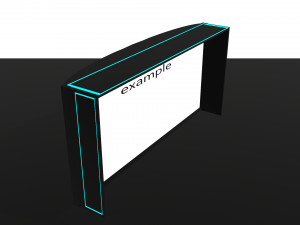 gaming lcd monitor backlight working screen 3D Model