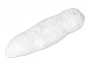olive breadstick 090 3D Model
