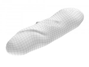 french baguette 100 3D 모델