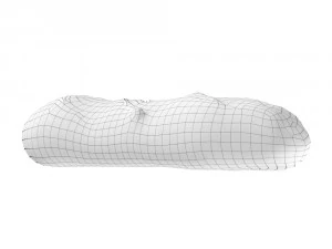 french baguette 100 3D Model