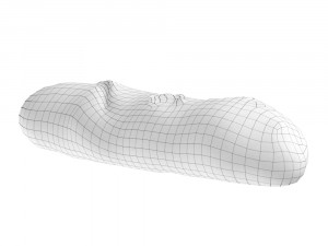 french baguette 100 3D 모델